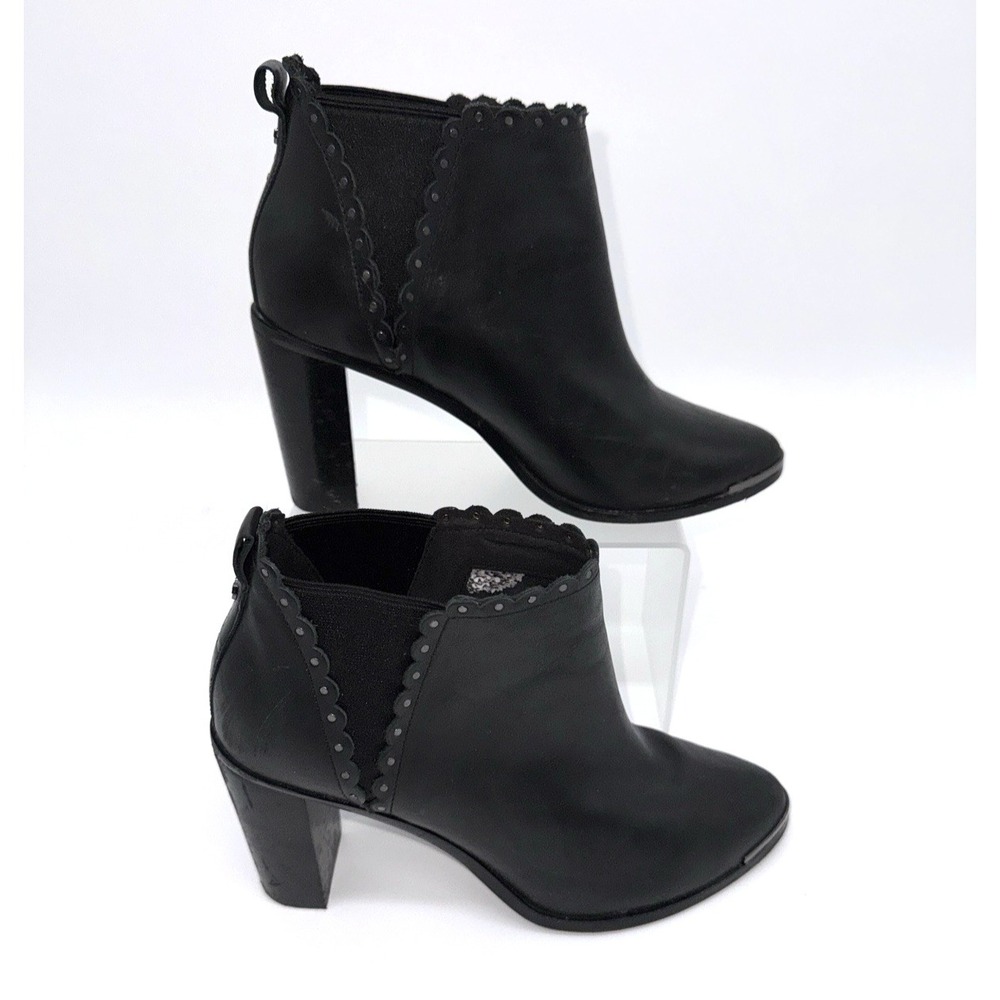 Ted Baker London Nurelyl Bootie *SEE FLAWS* Black Leather US Size 8 EU Size 39